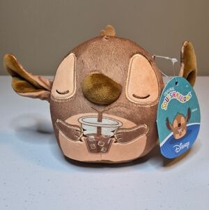 Squishmallows Disney Coffee Stitch